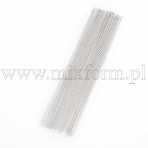 Igła do Nawlekania Koralików, Stal Nierdzewna, 80x0.45mm, 25szt/opakowanie (13WB16198)