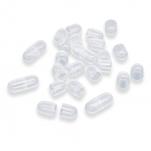 Pojemnik Plastikowy, na Koraliki i Dżetów, 24x10.5mm, Pojemność 1ml, 20szt (13WB23524)