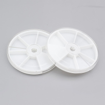 Pojemnik Plastikowy, na Koraliki i Dżetów, 83x12mm, 2szt (13WB23541)