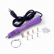 Aplikator Elektryczny do Cyrkonii, 7 Końcówek Gwintowanych, 18.5x4x2.3cm, 110–240V, 1szt (13WB24687)