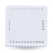 Dysk Kumihimo do Tkania Sznurów Bransoletek, DIY, Plastik, Biały, 10x10x1cm, 1szt (13WB24701)