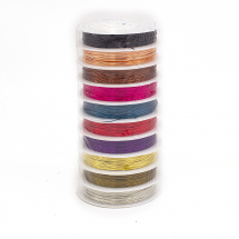 Мідний Дріт 0.6мм/6м, Мікс 10 кольорів, 0.6мм, 10 котушок/набір, близько 6м/котушка, (13WB18254)