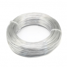 Drut Aluminiowy, Okrągły, do Tworzenia Biżuterii, do DIY, Kolor: Srebrny, 0.6mm, 280m / 250g (13WB24614)