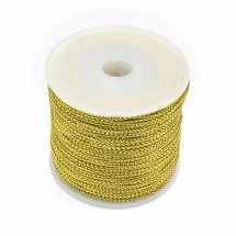 Sznurek Dekoracyjny Metalizowany, 0.8mm/100m, Złoty, 0.8mm, ok. 100m/szpula, (13WB27600)