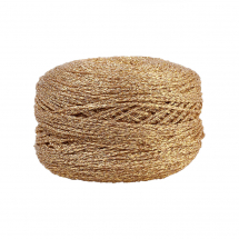 Sznurek Poliestrowy Błyskotliwy z Metalizowana Nitką Okrągły 1mm Kolor: Złota 120m/szpula (13WB27640)