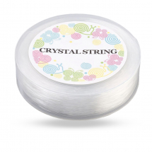 Nić Silikonowa Korea, Elastyczna Kolor: Bezbarwny, 0.5mm, około 90m/szpula (13WB17814)