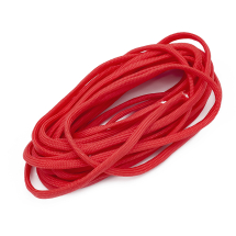 Sznurek Paracord Poliester i Spandex, do Robienia Bransoletek, Czerwony, 16 Żylny, 4-5mm, 5m (14WB9928)