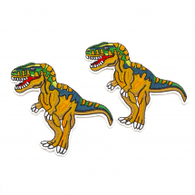 Naszywka Naprasowanka Termiczna Dinozaur 89x106x2mm 2szt (13WB28151)