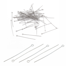 Szpilki Haczyki Stal Nierdzewna 50x0.6mm 100szt (13WB18233)