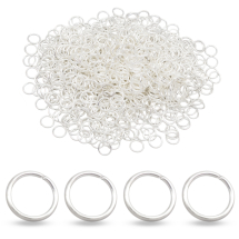 Ogniwka Pojedynczy Żelazne Srebrny 6x0.7mm 50g~900szt (Q6WB598)