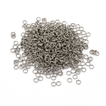 Кільця Подвійні Нержавіюча Сталь, 5х1мм, Внутрішній Діаметр 4мм, (13WB26983)