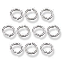 Kółeczka Ogniwka Pojedyncze Otwarte, Stal Nierdzewna, 12x2mm, Średnica wewnętrzna 8mm, 10szt (13WB27054)