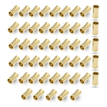 Koraliki Mosiądz, bez Pokrycia, Kolumna, 9x4.5mm, Otwór 3.5mm, 50szt (13WB28244)