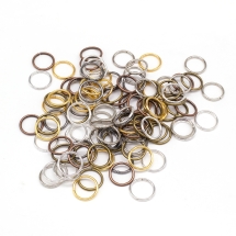 Kółeczka Ogniwka Pojedyncze Otwarte Żelazo 5x0.7mm Kolor: Mix Kolorów około 1000szt/50g (2WB27771)